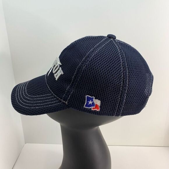 Houston‎ Texas Blue Plaid Lone Star State Baseball Cap Hat - Picture 4 of 6